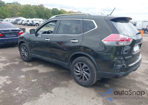 2016 Nissan Rogue S/Sl/Sv z USA, uszkodzony, nr VIN 5N1AT2MV9GC849819